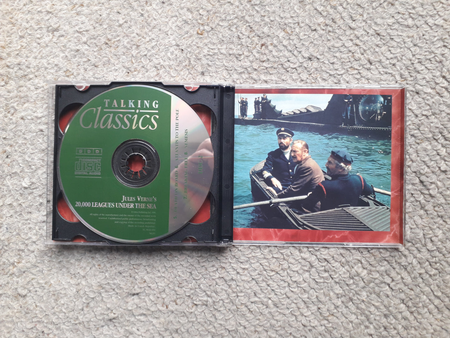 Jules Verne's-20,000 Leagues Under The Sea double CD (TC NCD 050) Read By Alex Jennings