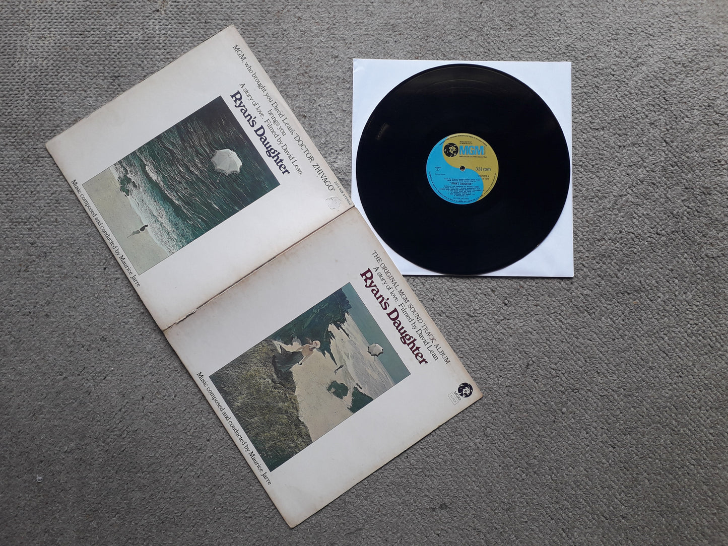 Maurice Jarre–Ryan's Daughter Original Soundtrack LP (2315 028 G/Fold)