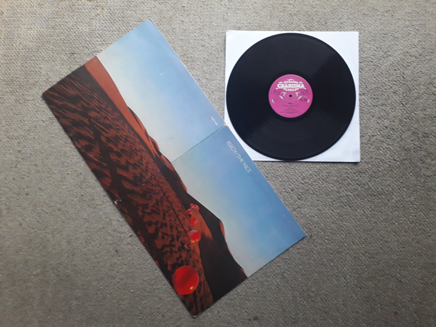 Nice-Elegy LP (CAS 1030) G/Fold Pink Label