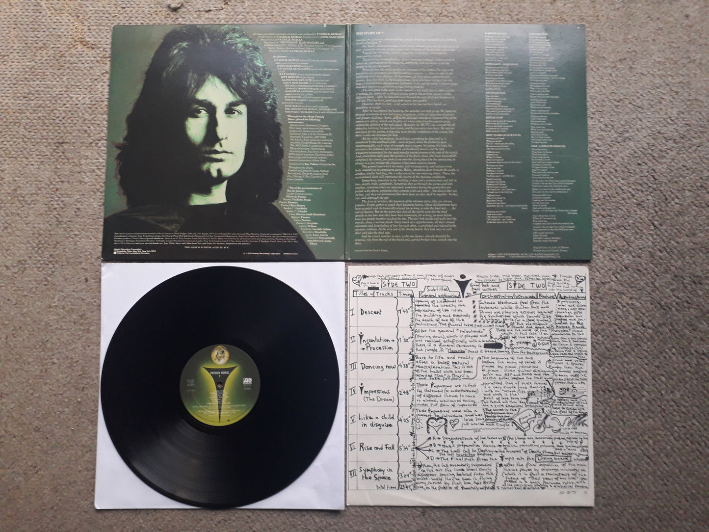 Patrick Moraz-The Story Of i LP (SD 18175) G/fold USA