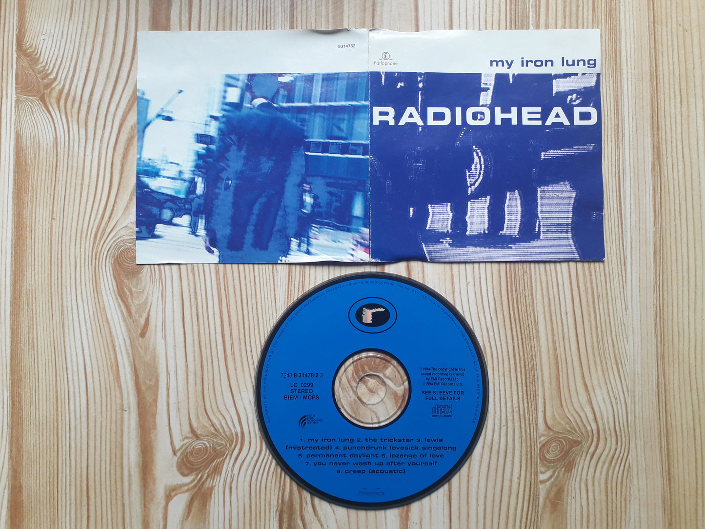 Radiohead-My Iron Lung CD EP (LC 0299)