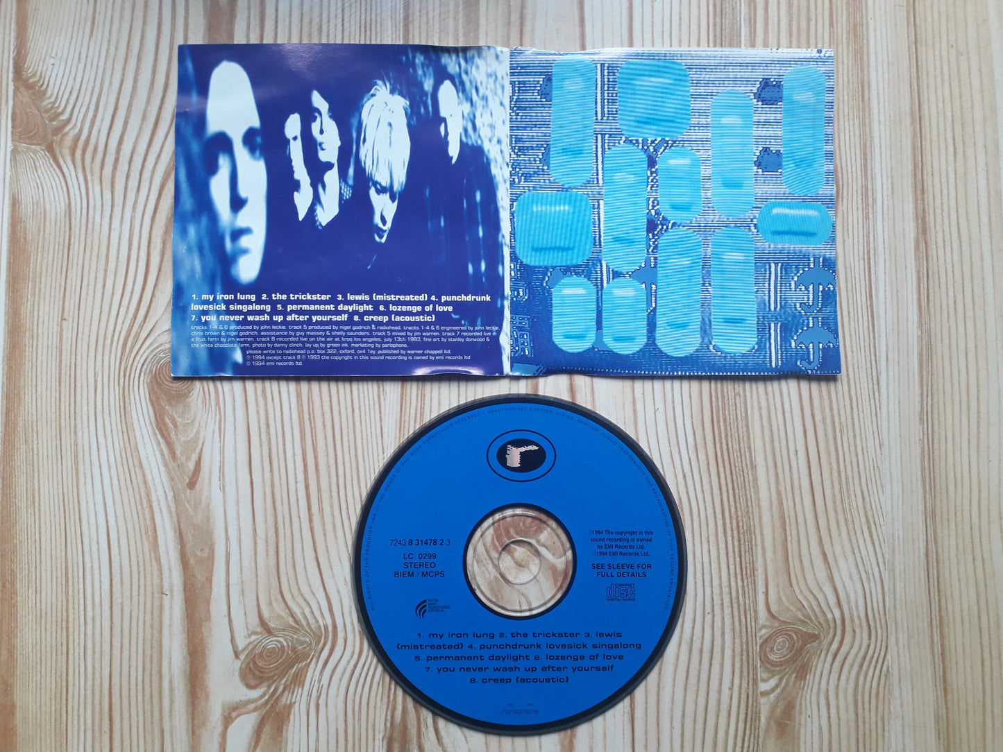 Radiohead-My Iron Lung CD EP (LC 0299)