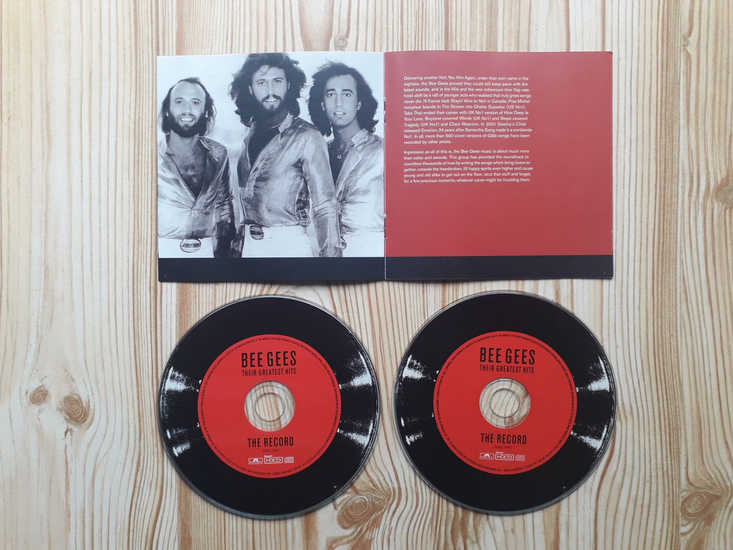 Bee Gees Their Greatest Hits The Record Dbl CD (589 449-2)