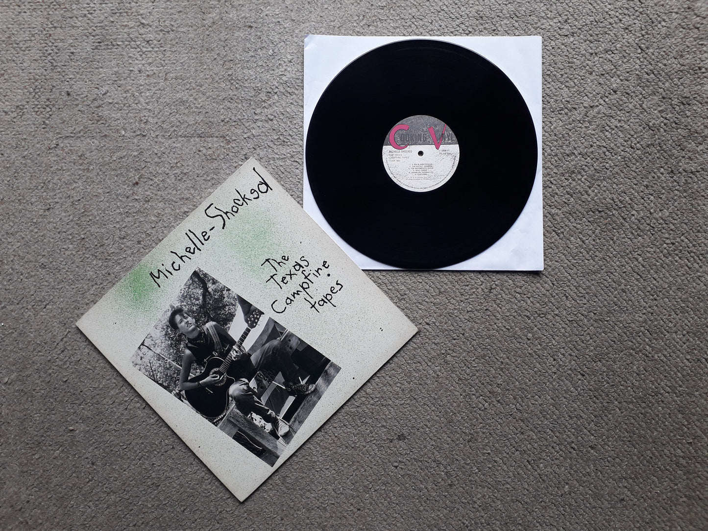 Michelle-Shocked-The Texas Campfire Tapes LP (COOK 002)