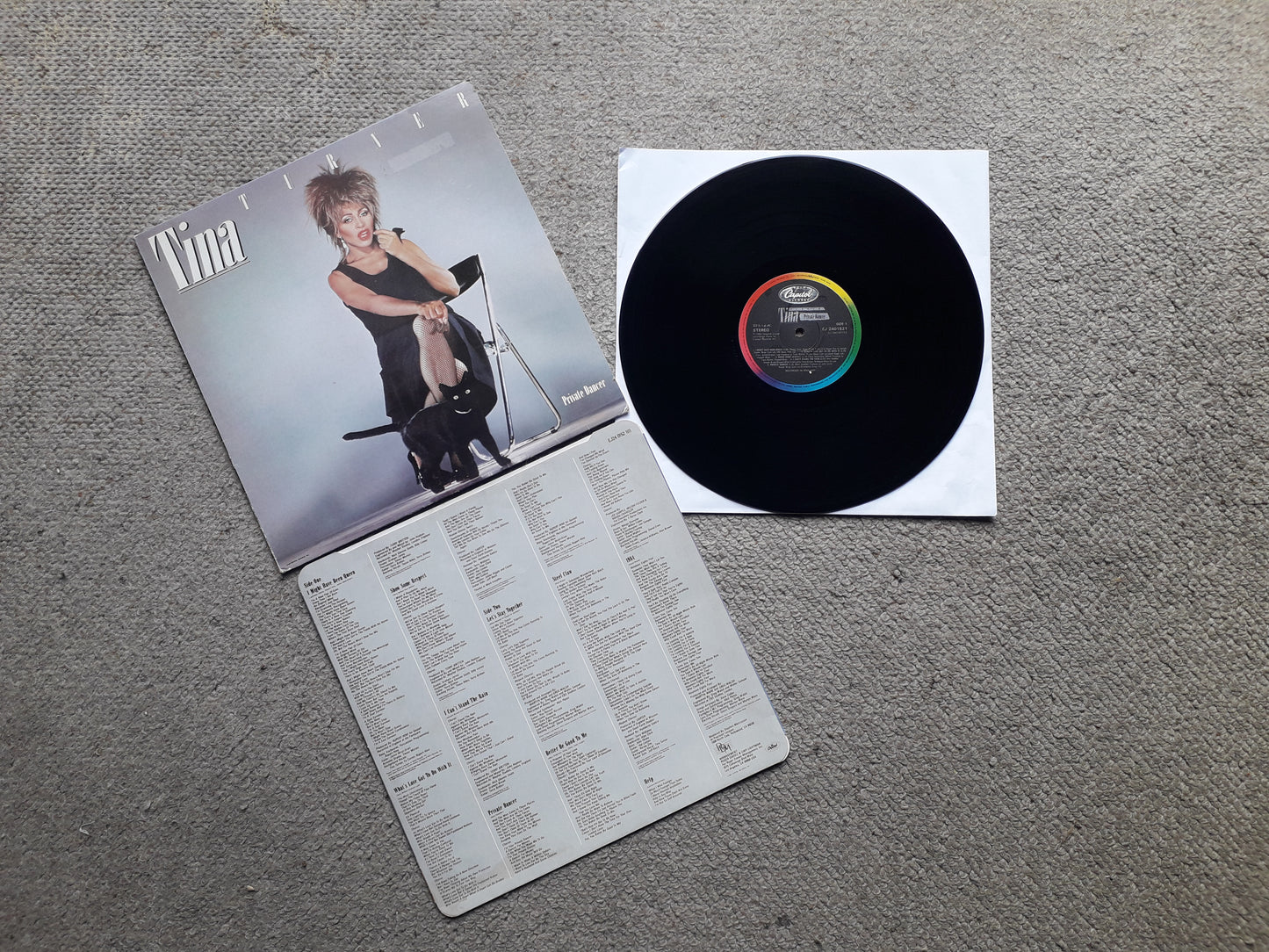 Tina Turner-Private Dancer LP (TINA 1)