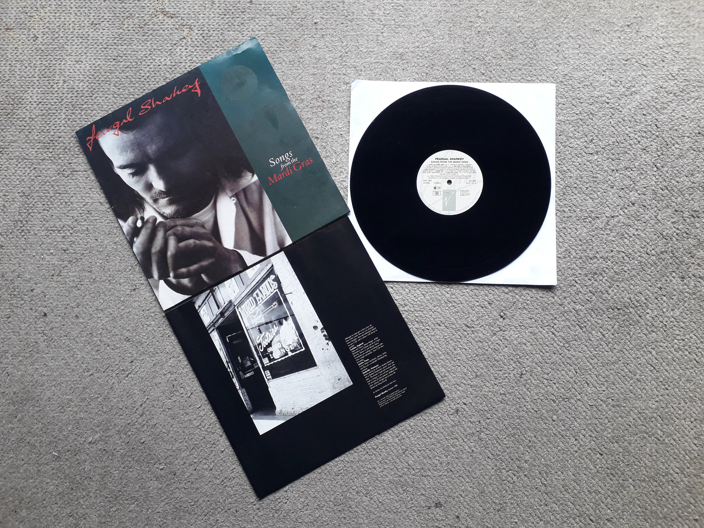 Feargal Sharkey–Songs From The Mardi Gras LP (V 2642)