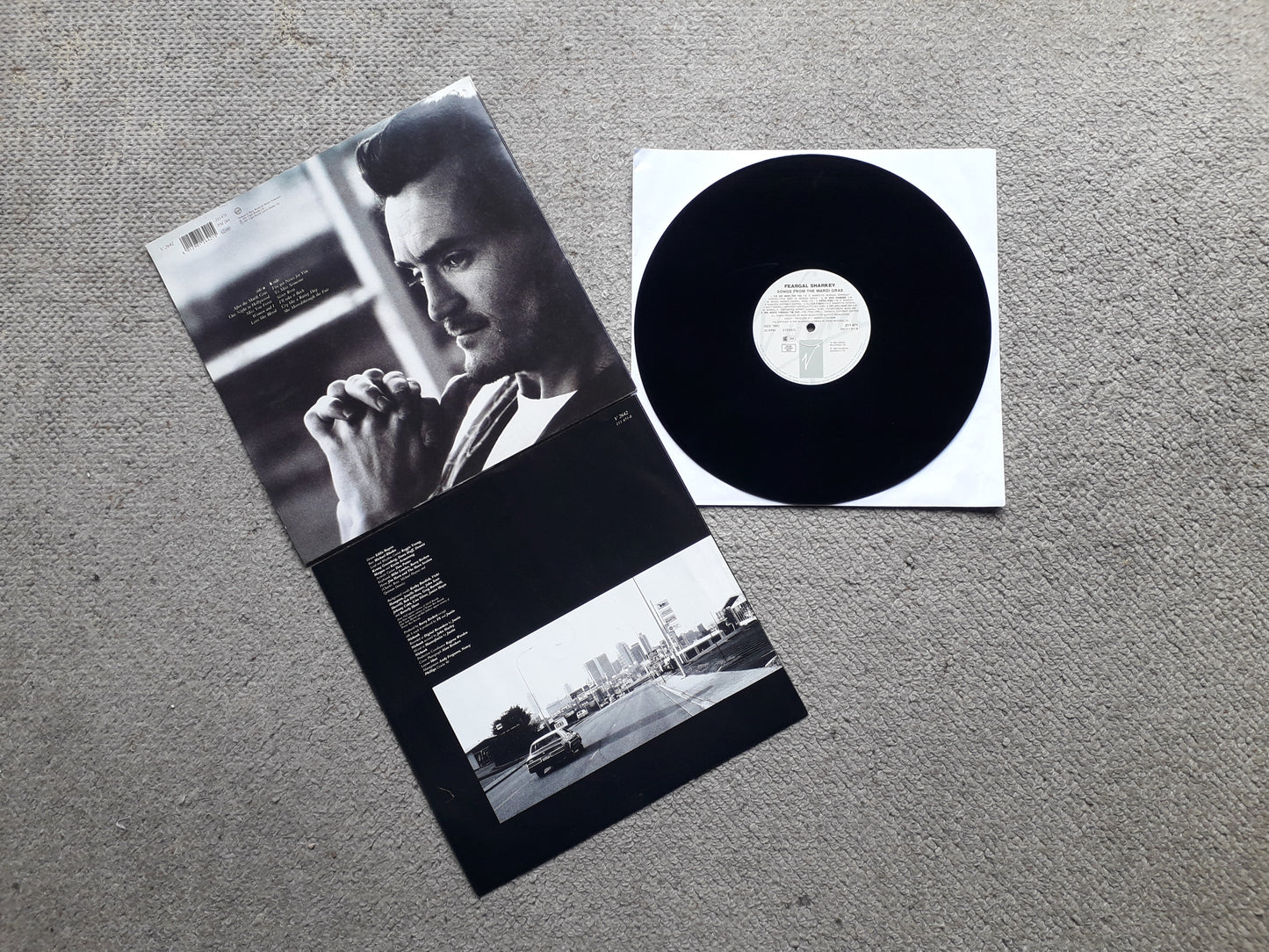 Feargal Sharkey–Songs From The Mardi Gras LP (V 2642)