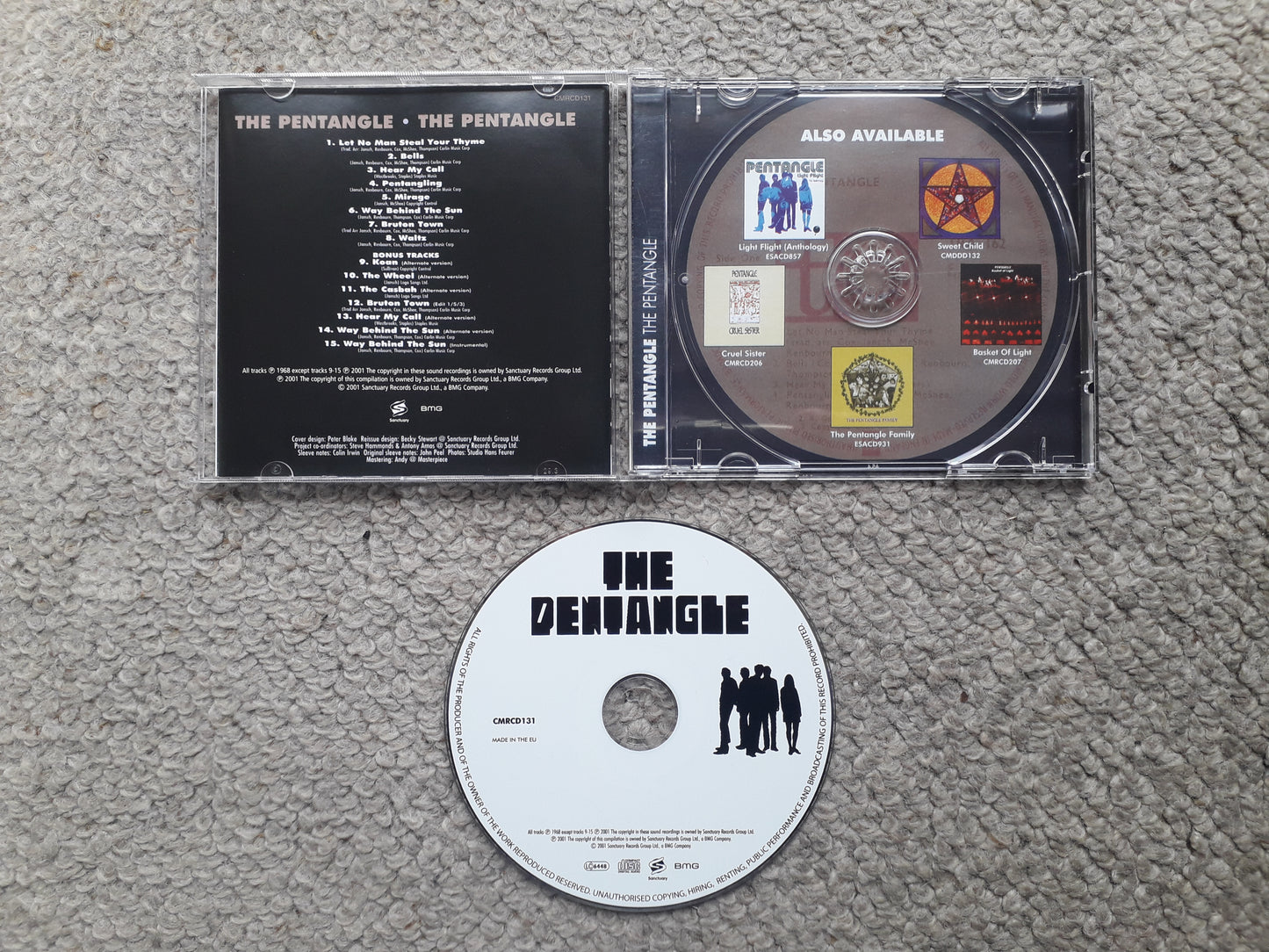 Pentangle-The Pentangle CD (CMRCD131) [Bonus Track Edition 2001)