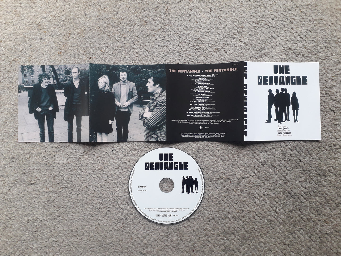 Pentangle-The Pentangle CD (CMRCD131) [Bonus Track Edition 2001)