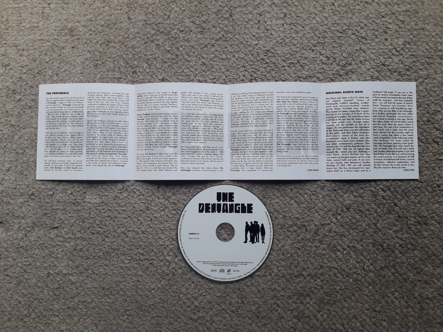 Pentangle-The Pentangle CD (CMRCD131) [Bonus Track Edition 2001)