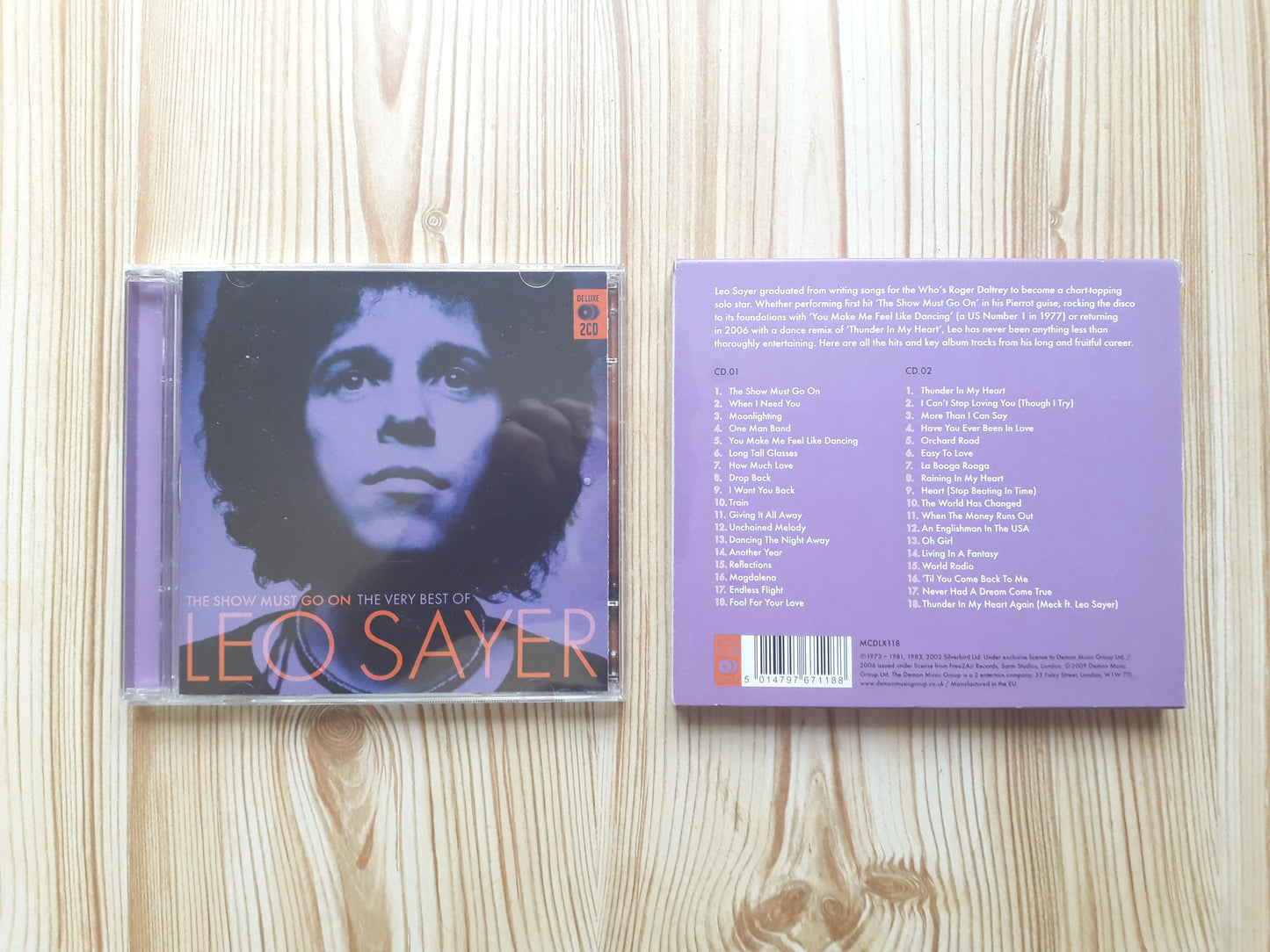 Leo Sayer-The Show Must Go On The Very Best Of Double CD (MCDLX118_)