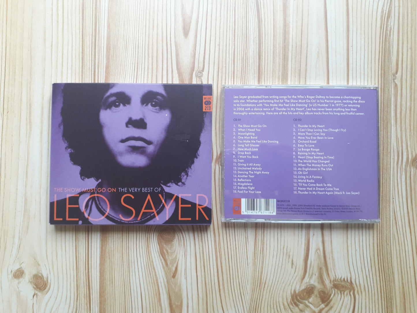 Leo Sayer-The Show Must Go On The Very Best Of Double CD (MCDLX118_)