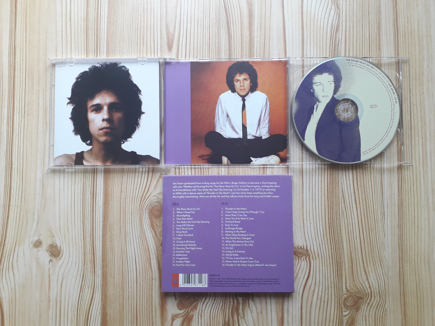 Leo Sayer-The Show Must Go On The Very Best Of Double CD (MCDLX118_)