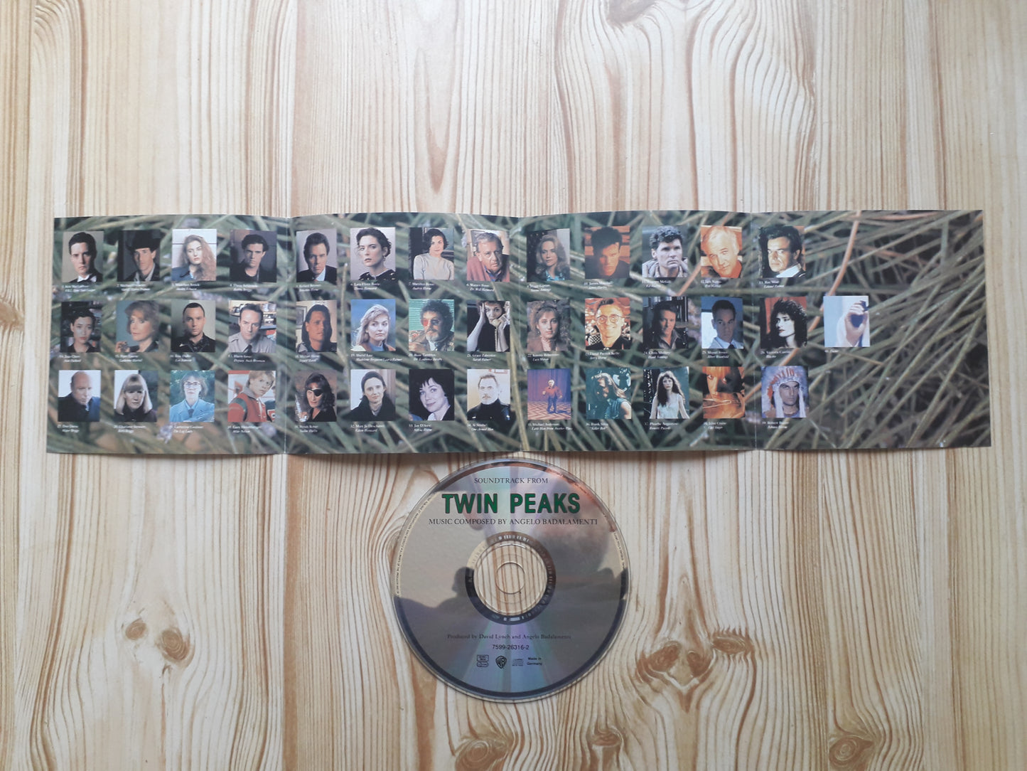 Angelo Badalamenti–Music From Twin Peaks CD (7599-26316-2)