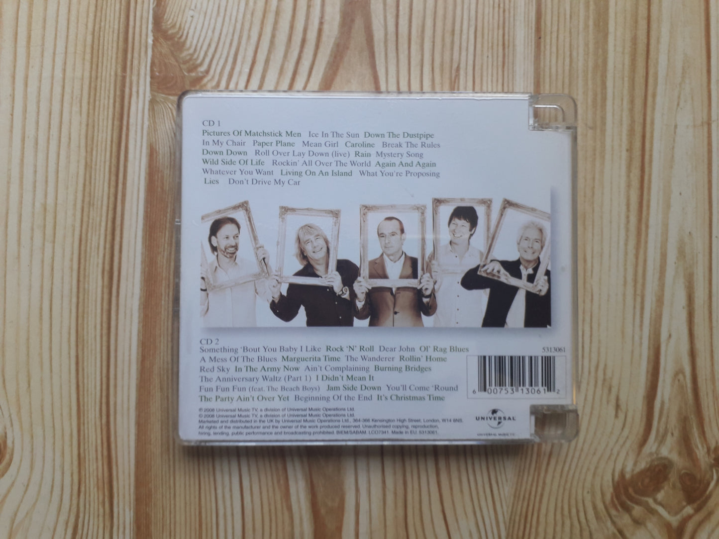 Status Quo-Pictures 40 Years Of Hits Dbl CD (5313061)