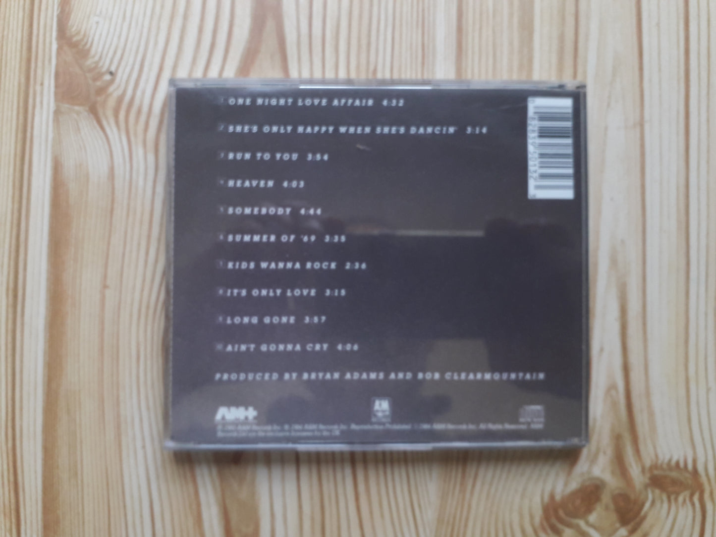 Bryan Adams-Reckless CD (CDA 5013)