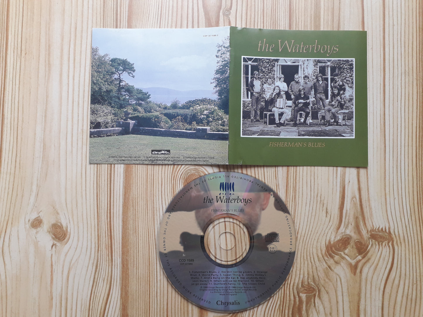 Waterboys-Fisherman's Blues CD (CDP 32 1589 2)