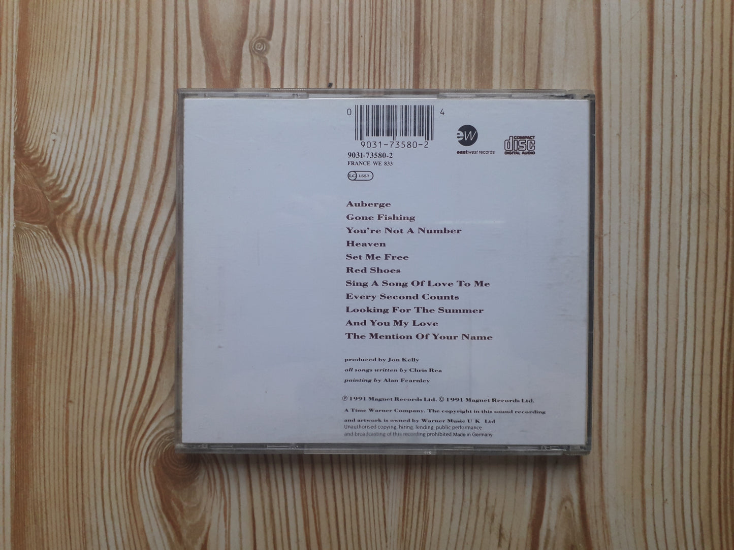 Chris Rea-Auberge CD (9031-73580-2)