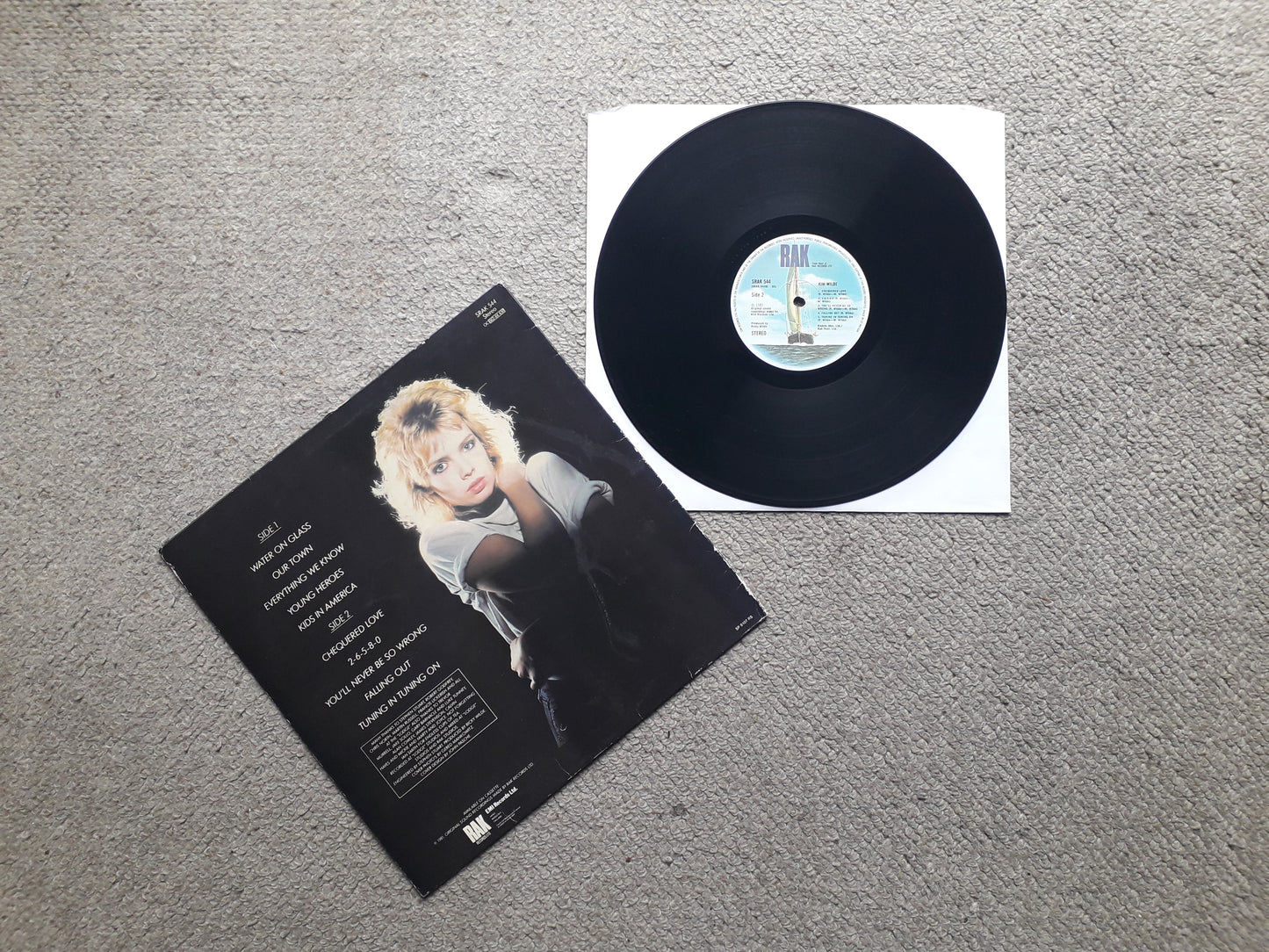 Kim Wilde-Kim Wilde LP (SRAK 544)