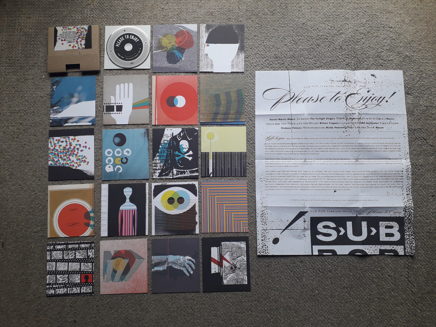 Various-Terminal Sales Vol. 4 Please Enjoy Sub Pop Limited CD (SP 932)