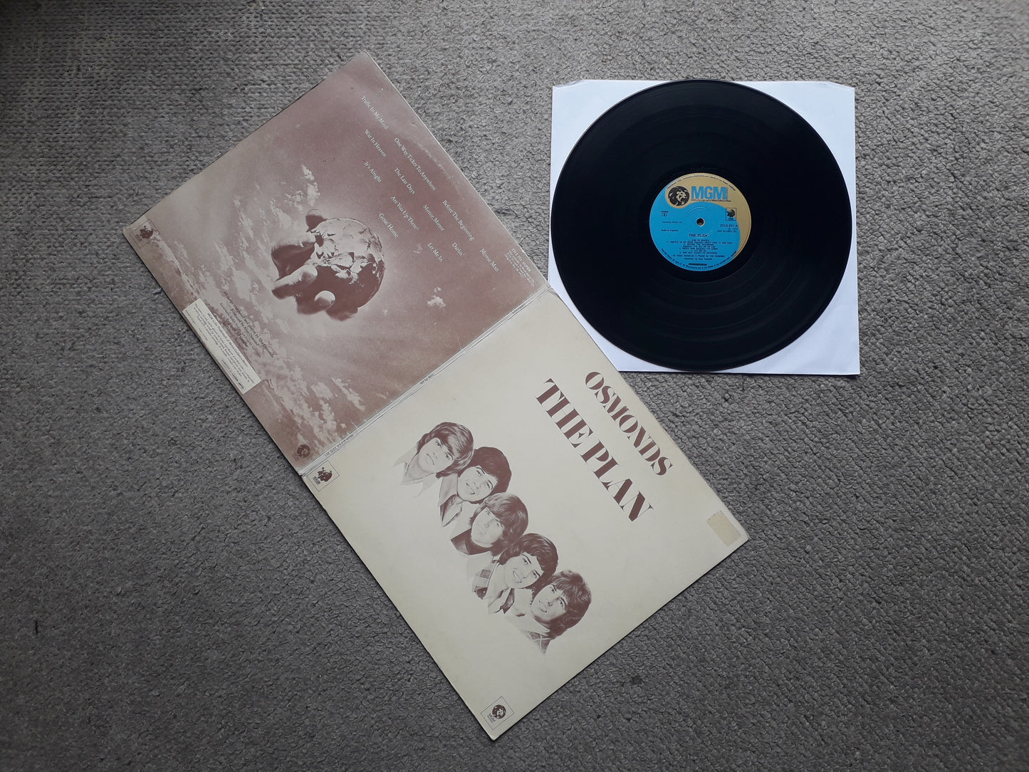 Osmonds-The Plan LP (2315-251) Triple G/Fold