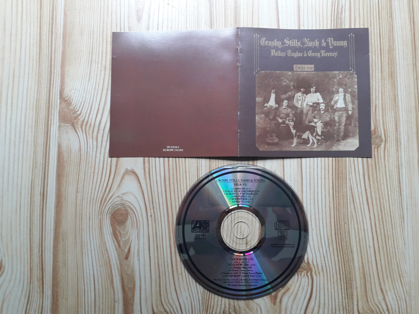 Crosby, Stills, Nash & Young–Déjà Vu CD (SD 19118-2)