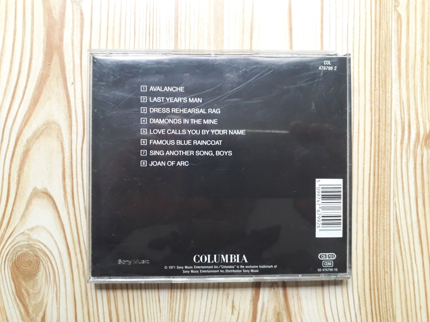 Leonard Cohen-Songs Of Love And Hate CD (476799 2)