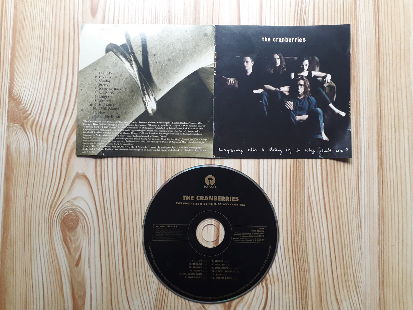 Cranberries–Everybody Else Is Doing It, So Why Can't We? CD (CID 8003)