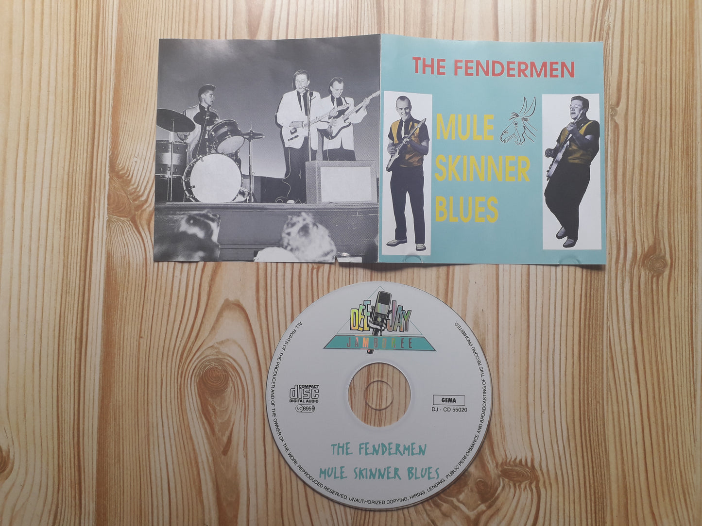Fendermen–Mule Skinner Blues CD (DJ-CD 55020)
