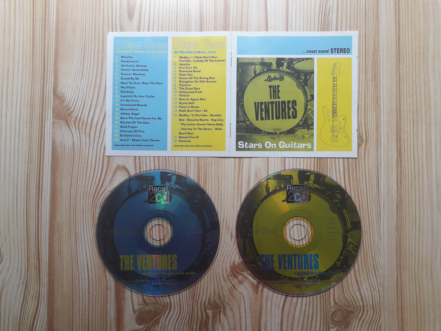 Ventures-Stars On Guitars Double CD (SMDCD 178)
