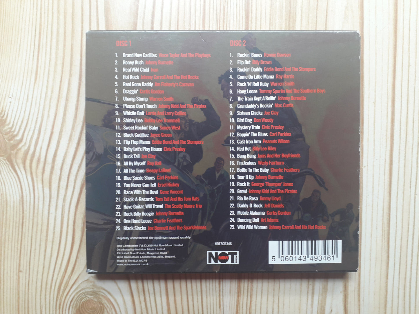 Various-Real Raw Rockabilly Double CD