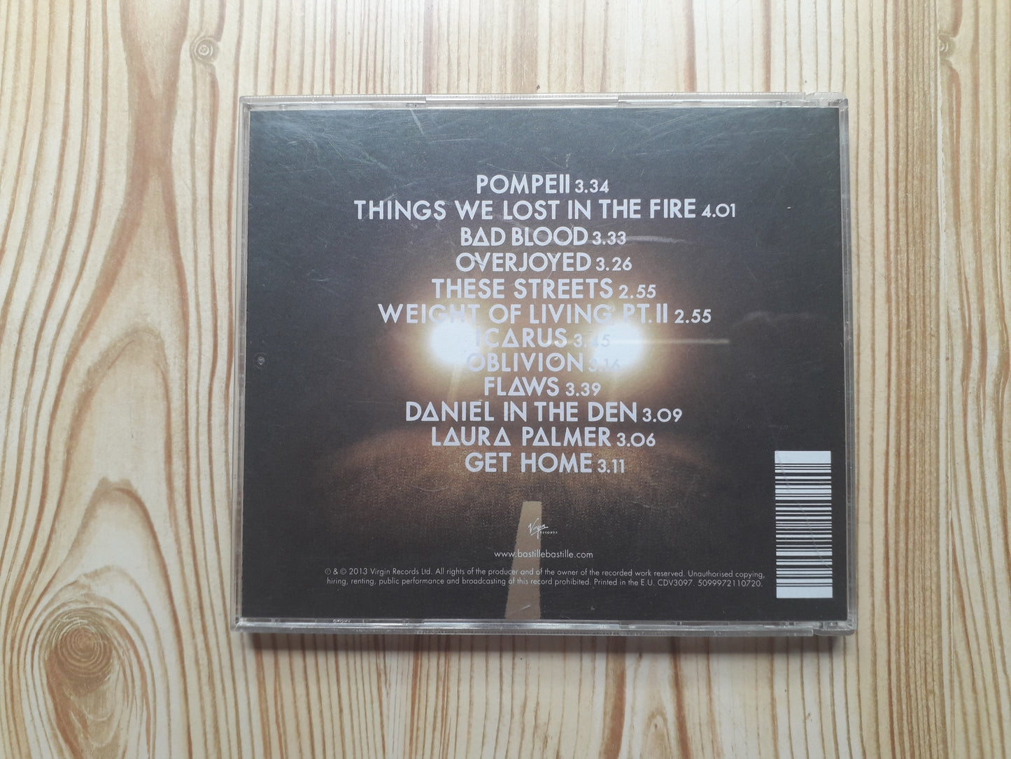 Bastille-Bad Blood CD (CDV3097)