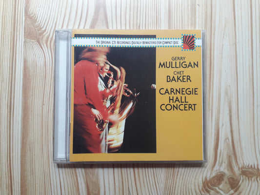 Gerry Mulligan / Chet Baker–Carnegie Hall Concert CD (ZK 40689)