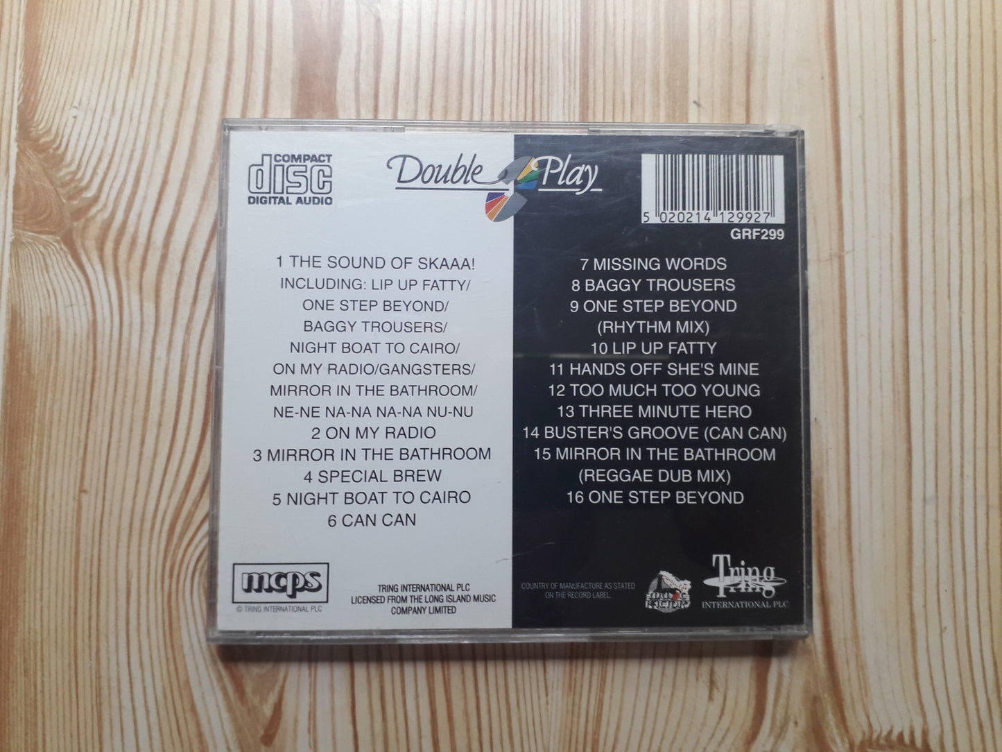 Various–The Sound Of Ska (GRF299)