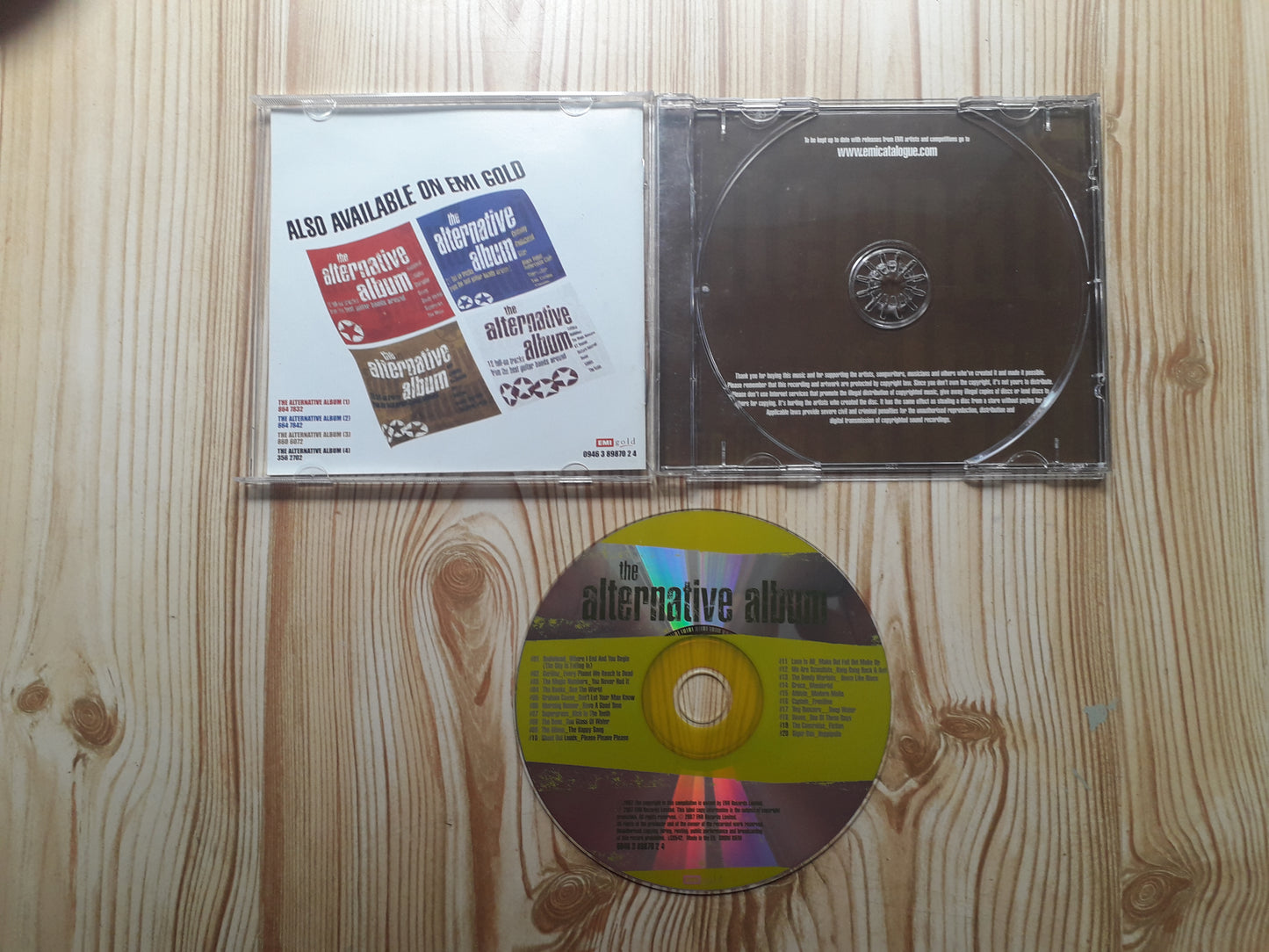 Various–The Alternative Album Vol. 5 CD (0946 3 89870 2 4)