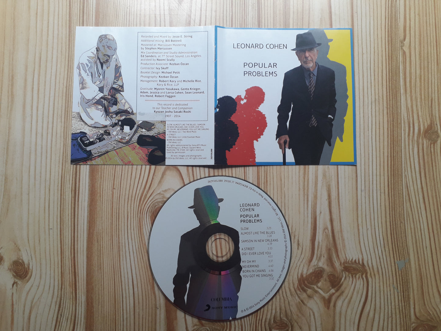 Leonard Cohen-Popular Problems CD (88875014292)