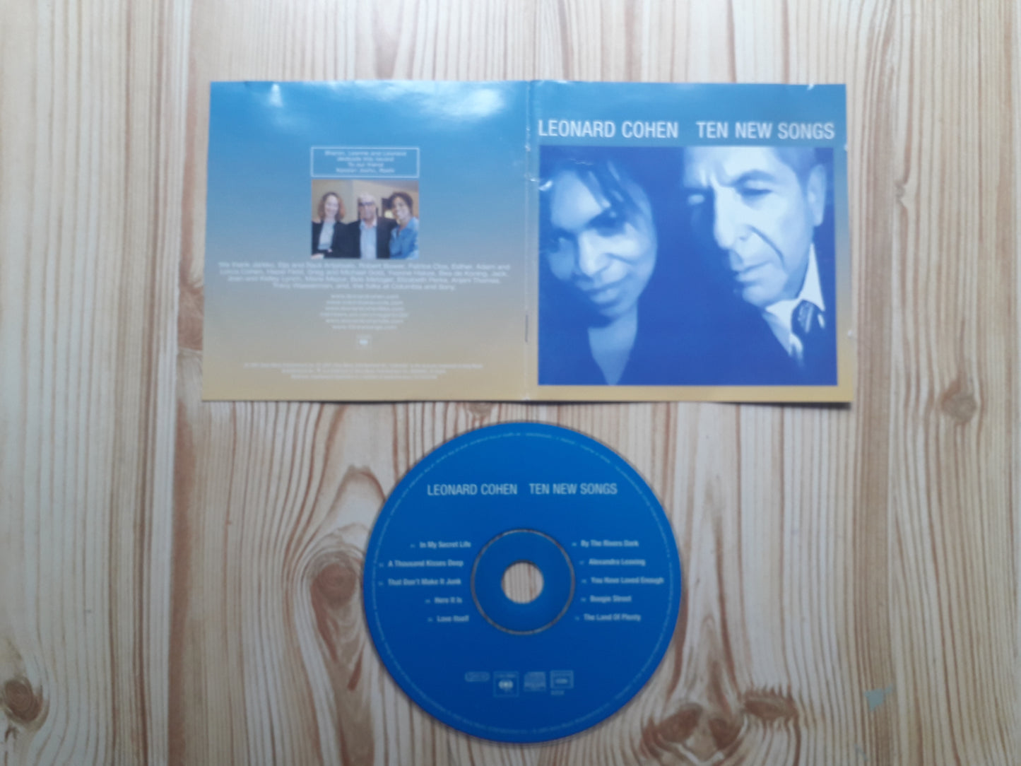 Leonard Cohen-Ten New Songs CD (501202 2)