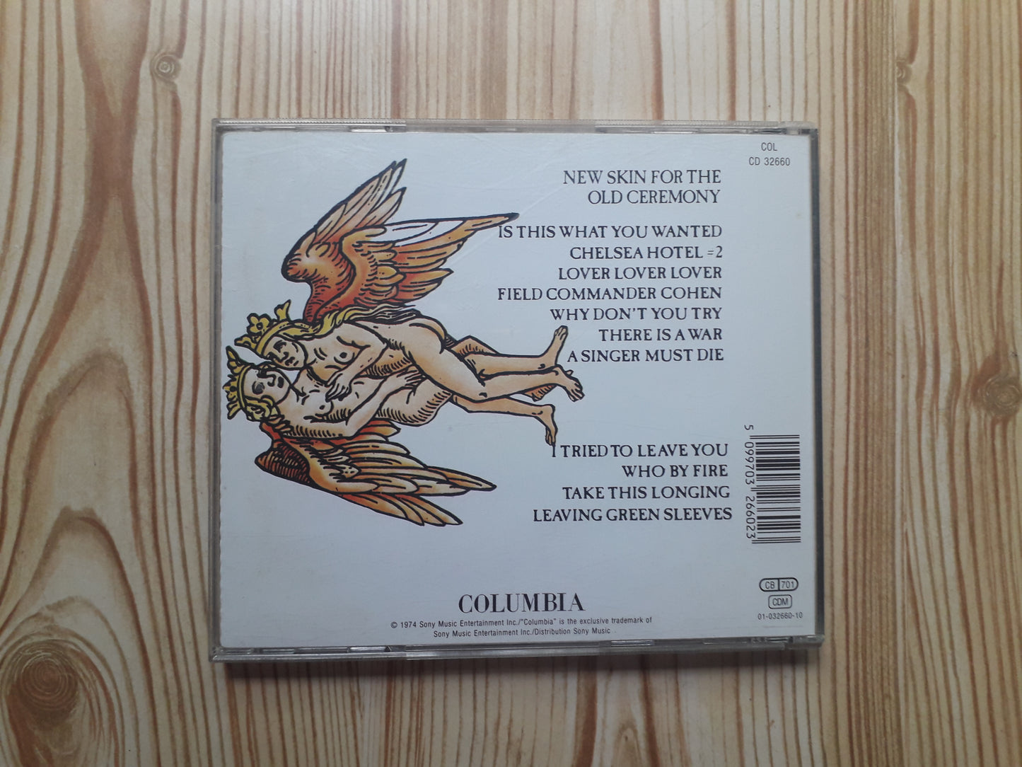 Leonard Cohen-New Skin For The Old Ceremony CD (CD 32660)