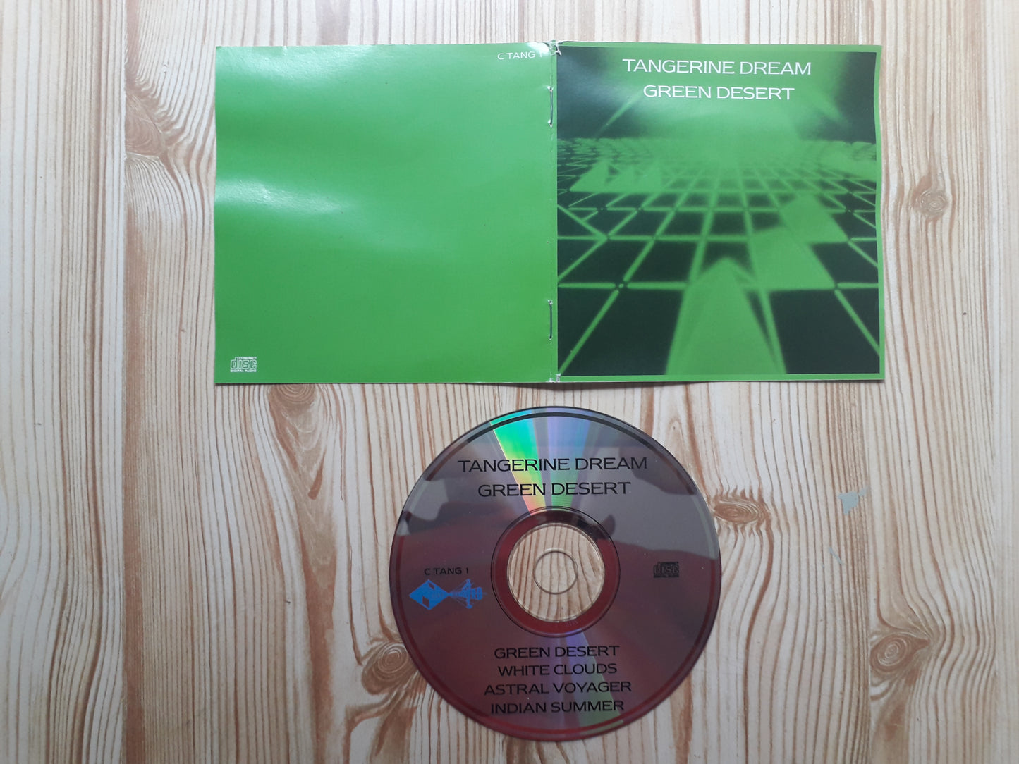 Tangerine Dream-Green Desert CD (C TANG 1)