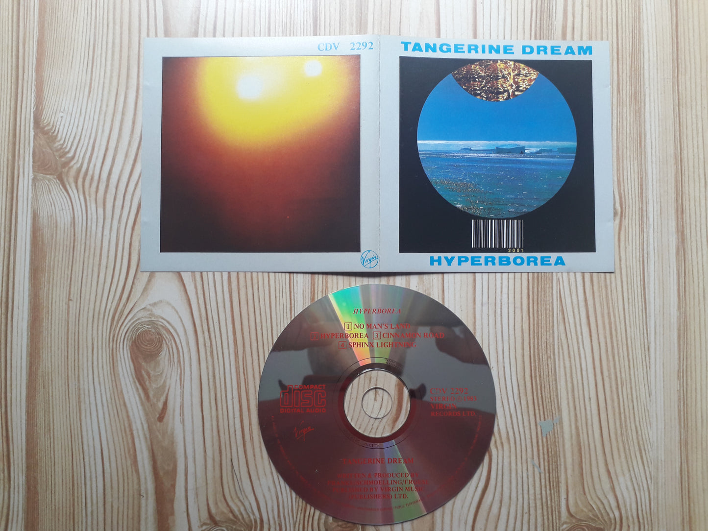Tangerine Dream-Hyperborea CD (CDV 2292)