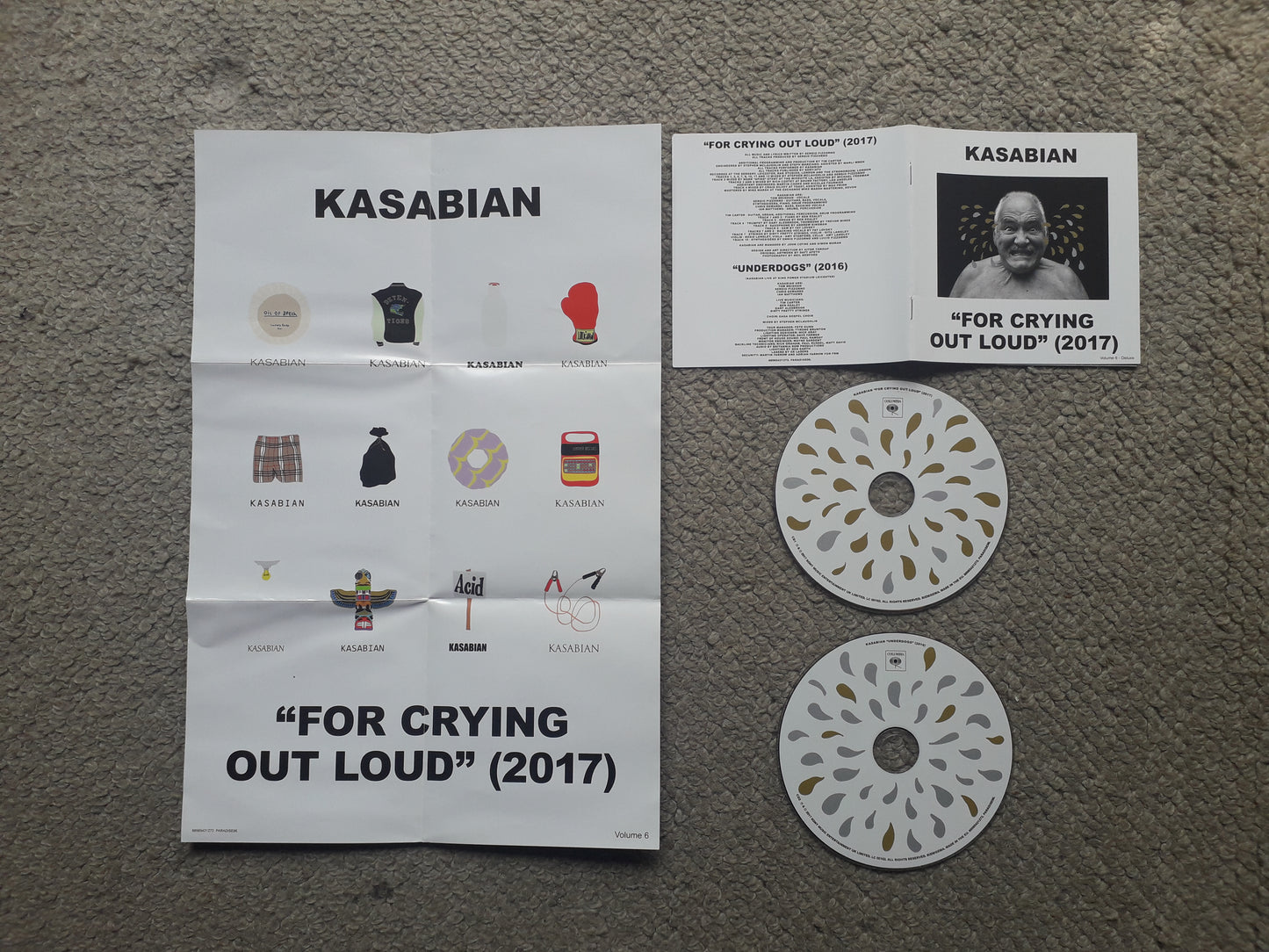 Kasabian-For Crying Out Loud (2017) Deluxe Dbl CD (PARADISE96)