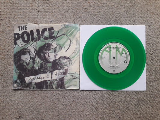 Police-Message In A Bottle 7" Green Vinyl  (AMS 7474)