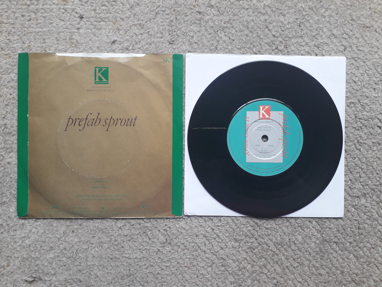 Prefab Sprout-Don't Sing 7" (SK9)