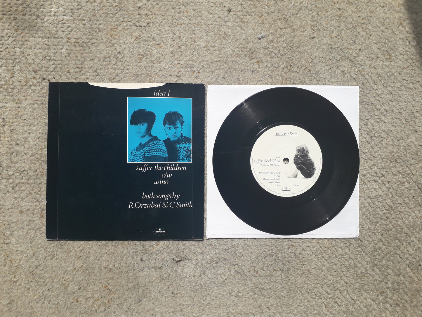 Tears For Fears-Suffer The Children 7" (idea 1)