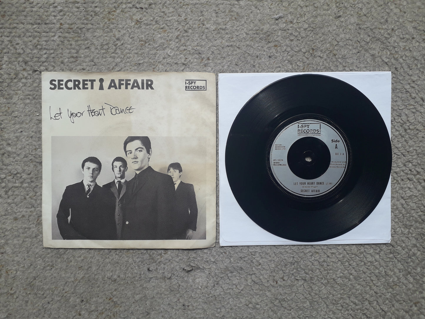 Secret Affair-Let Your Heart Dance 7" (SEE 3)