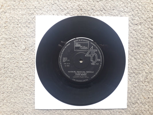 Stevie Wonder–Yester-Me, Yester-You, Yesterday 7" (TMG 717)