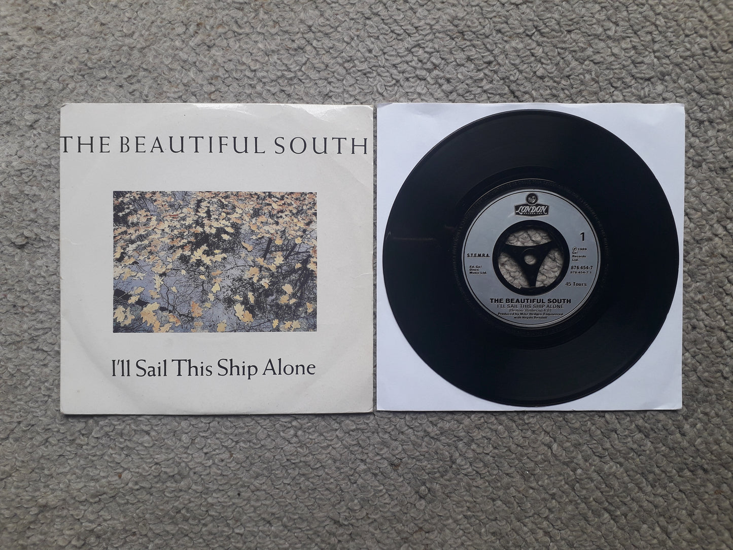 Beautiful South-I'll Sail This Ship Alone 7" (876 454-7)