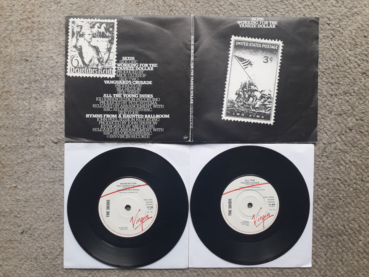 Skids-Working For The Yankee Dollar Dbl 7" (VS 306)