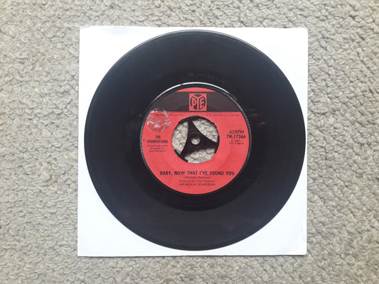 Foundations-Baby, Now That I've Found You 7" (7N.17366)