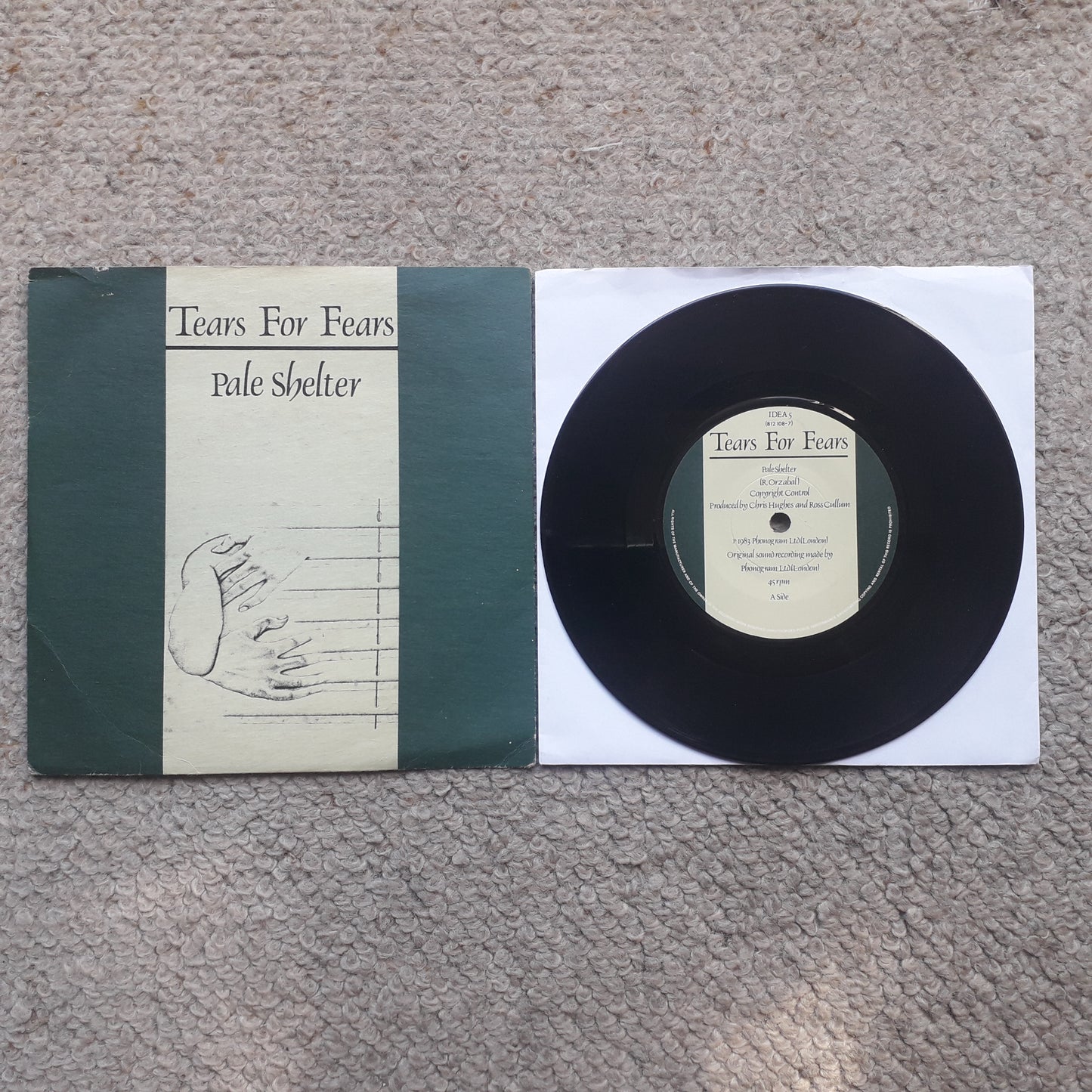 Tears For Fears-Pale Shelter 7" (IDEA 5)